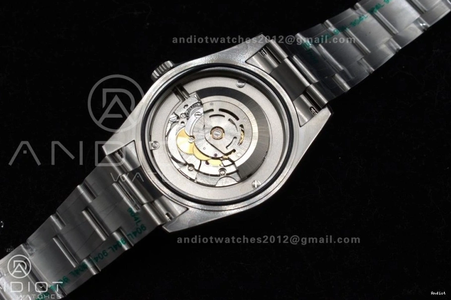 on 326934 ZF Edition Dial Black SS SS Bracelet 904L A2824 Sky-Dweller Best 1:1 0418